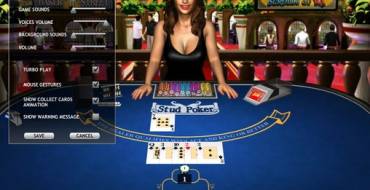 Stud Poker 3D: Параметры