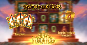 Sword of Khans: Игровой автомат Sword of Khans - Thunderkick