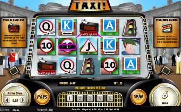 Игровой автомат Taxi!