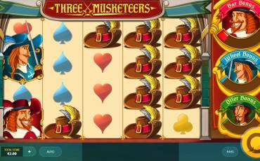 Игровой автомат Three Musketeers