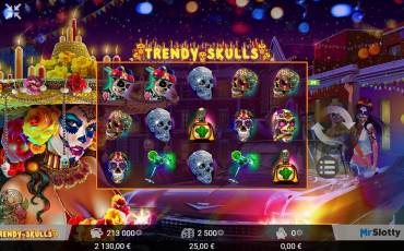 Игровой автомат Trendy Skulls