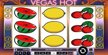 Vegas Hot: Игровой автомат