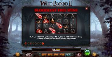 Wild Blood 2: Фриспины