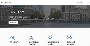 Consumer and Business Services: Официальный сайт правительства Южной Австралии